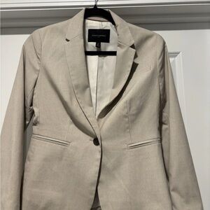 Banana Republic Women’s Petite Size 0 Blazer Light Tan